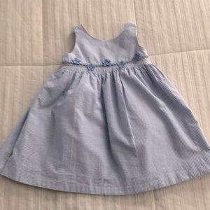 Florence Eiseman blue and white checker dress